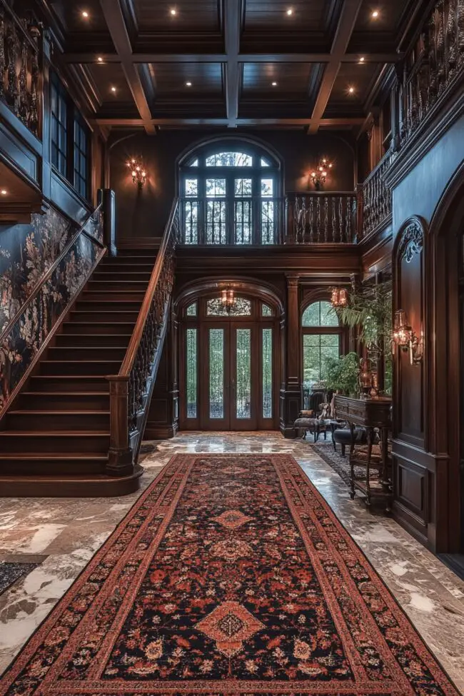 Victorian-Inspired Entryway