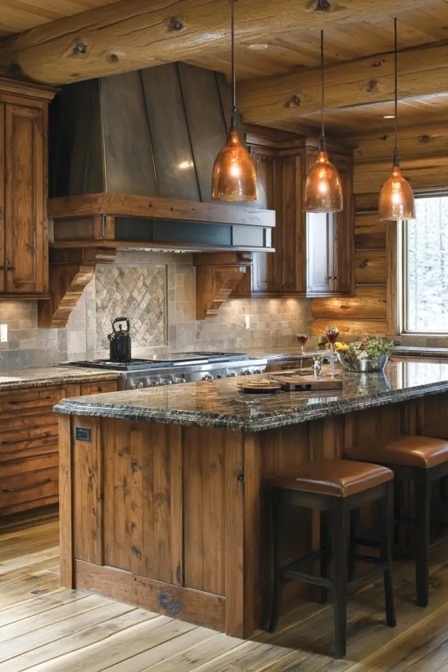 Timeless Log Home Appeal