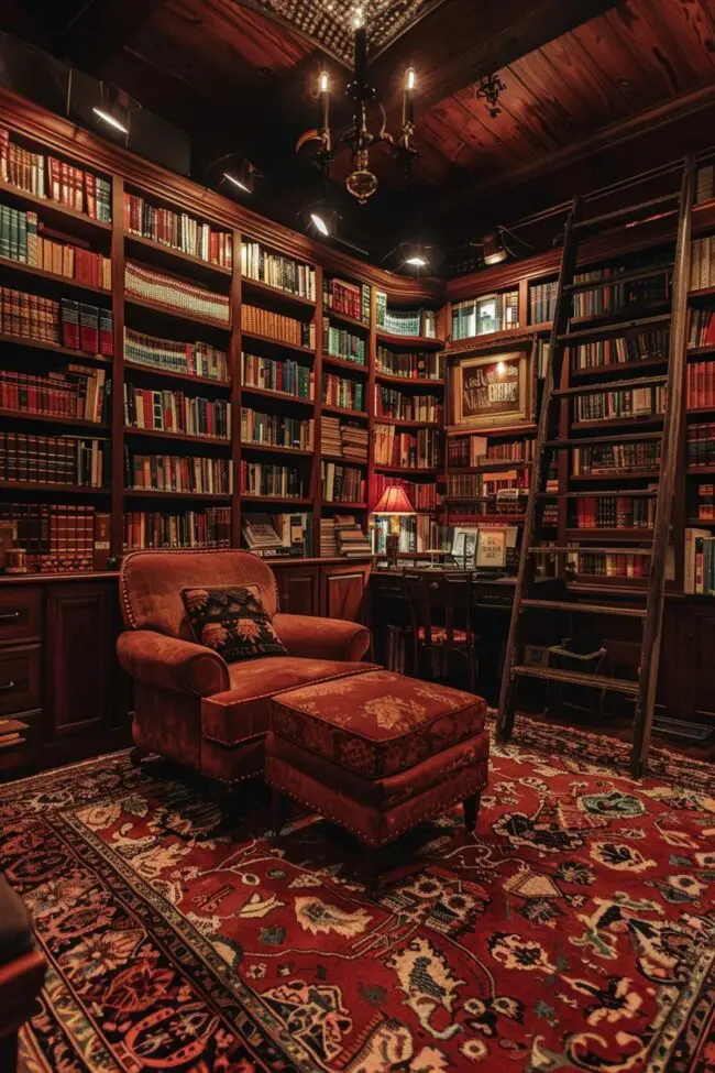 Reading Nook and Mini Library