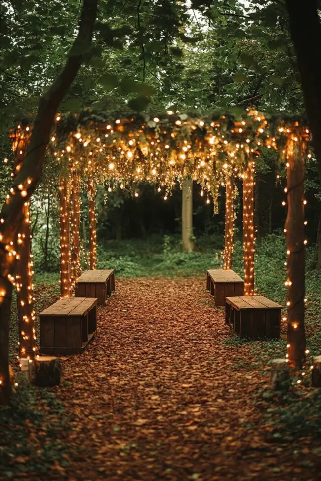 Whimsical Bohemian Woodland Celebration