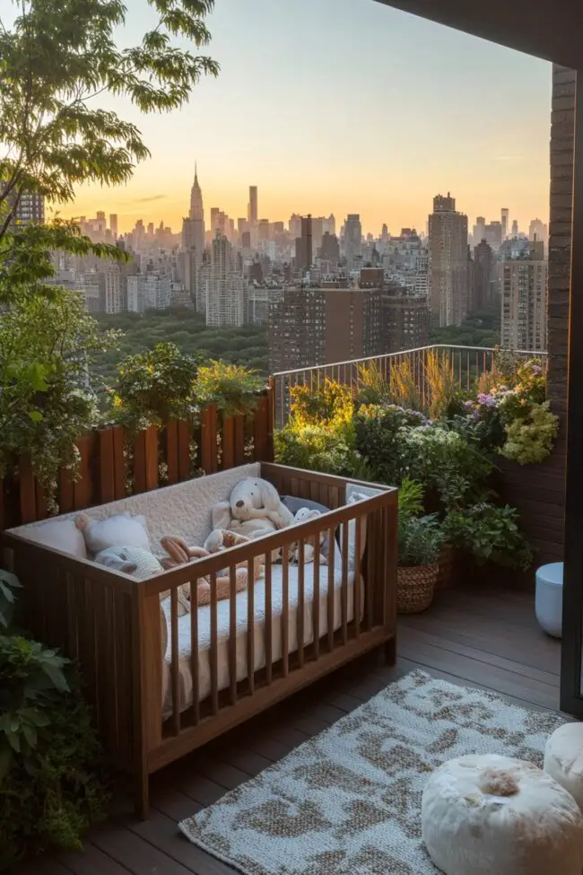 Chic Urban Rooftop Plant Haven