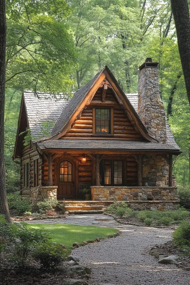 Timeless Forest Retreat Home