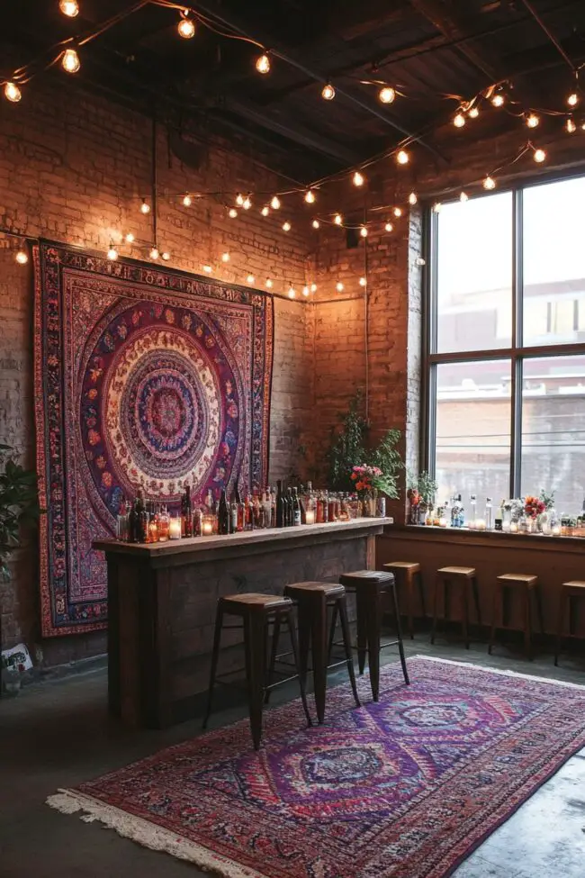 Eclectic Urban Loft Celebration Event