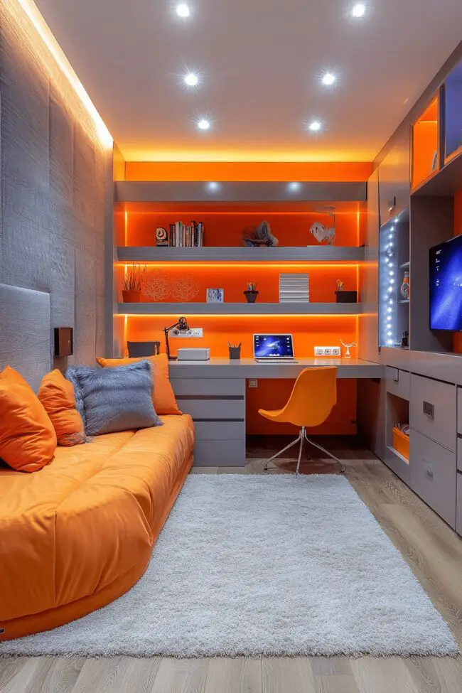 Ultra-Modern Teen Bedroom