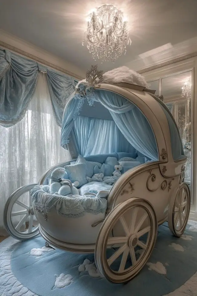 Cinderella's Enchanting Bedroom Retreat