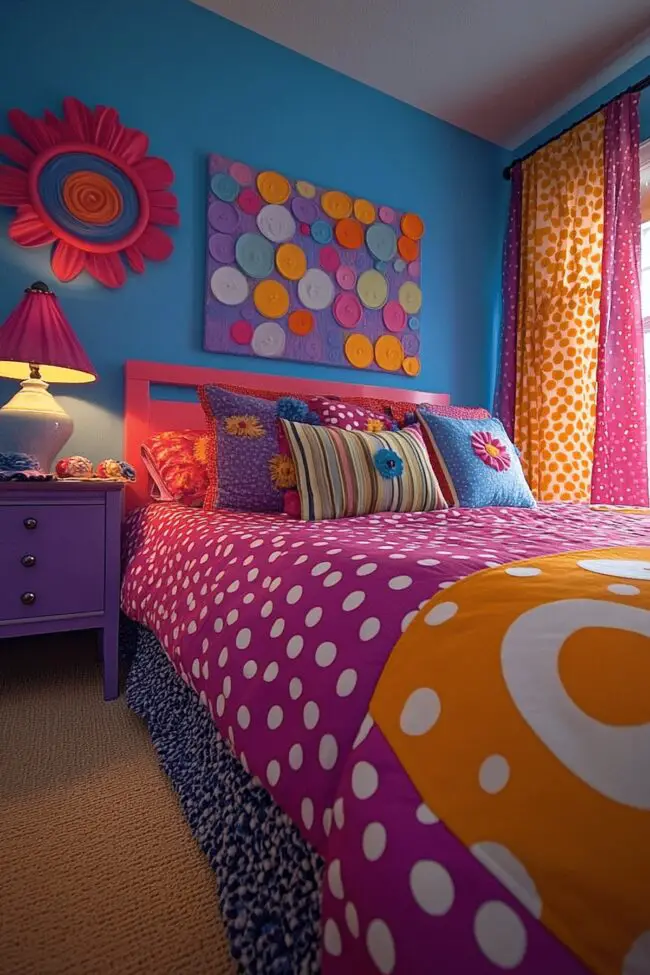 Playful Dot Delight Room