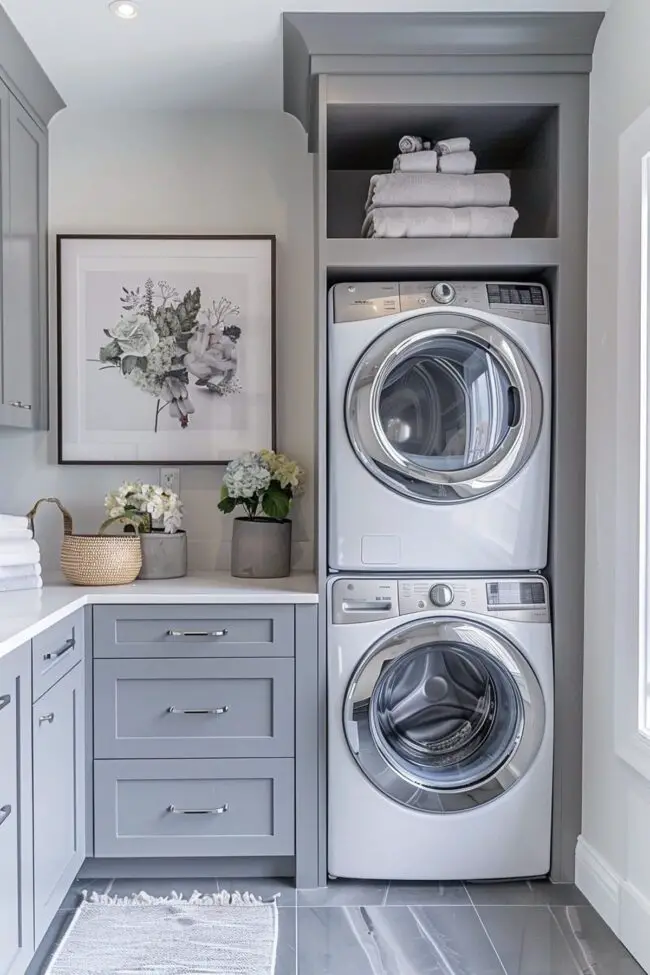 Efficient City Laundry Space Solution