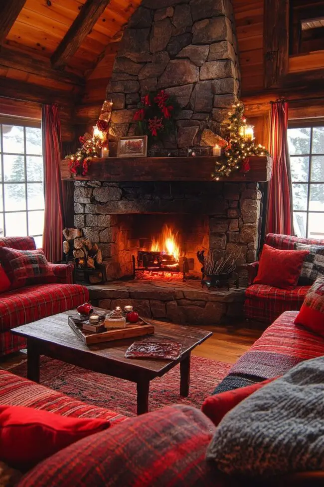 Inviting Retreat for Winter Comfort