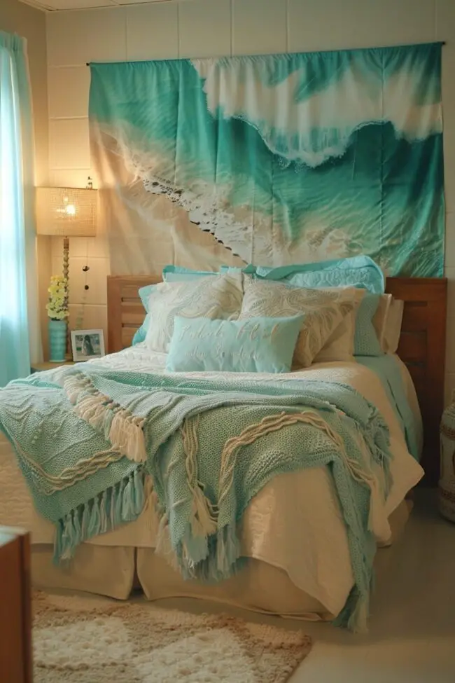 Must-Have Colors for a Coastal Preppy Dorm Room