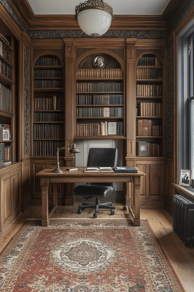 Modern Victorian Study Space