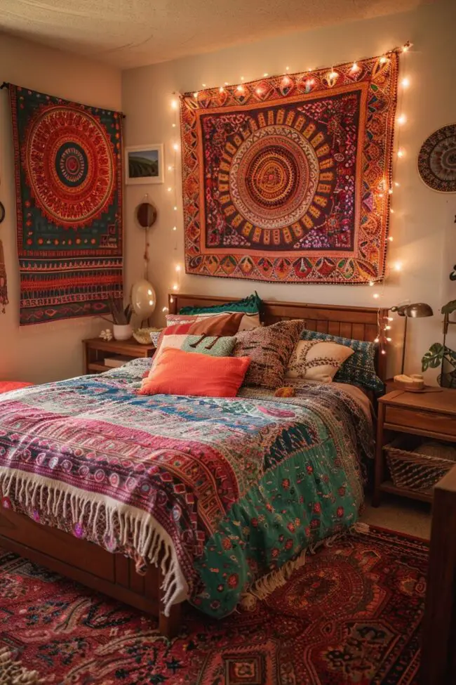 Eclectic Dorm Sanctuary