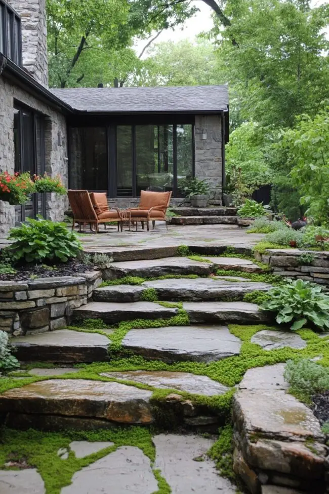 Aging Patios with Timeless Charm