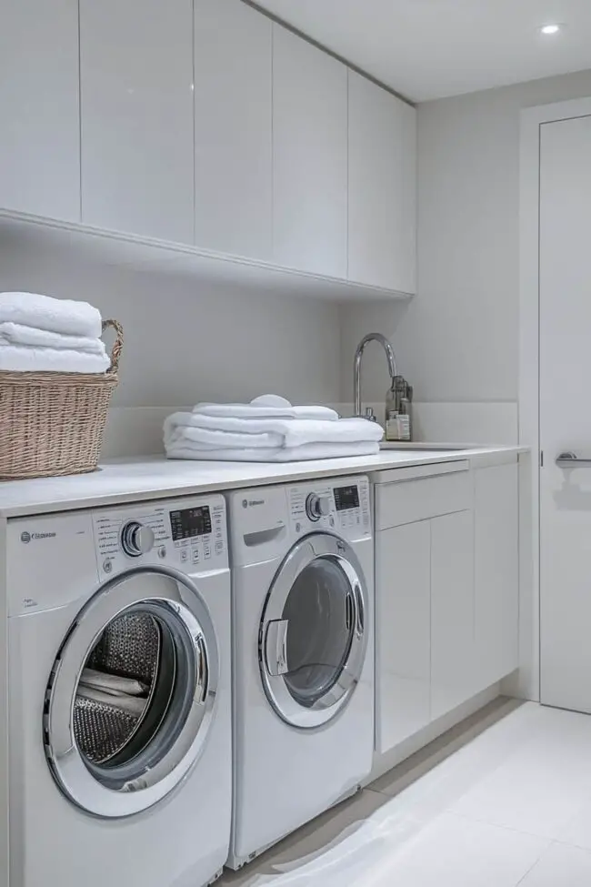 Sleek Laundry Space Design