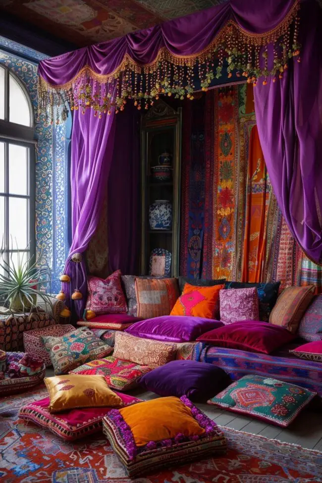 Vibrant Textile Extravaganza