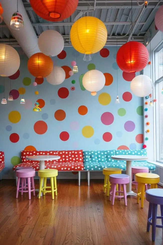 Charming Dots for Eye-Catching Walls