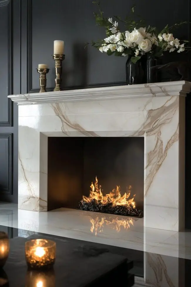 Elegant Marble Accents