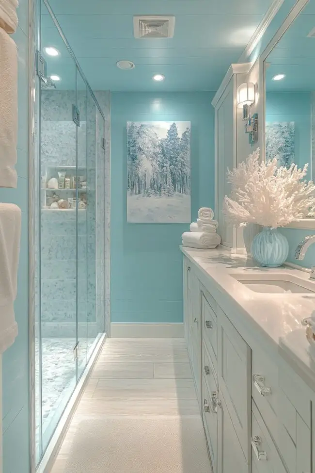 Chilly Elegance for Bathrooms