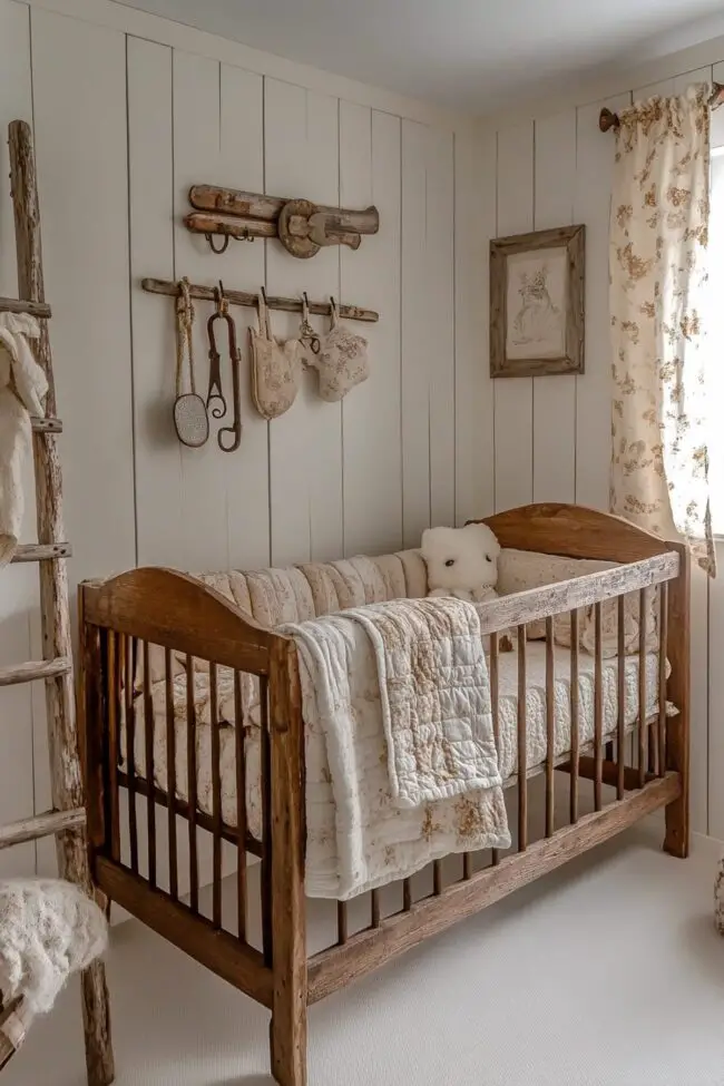 Charming Rustic Nursery Design Ideas