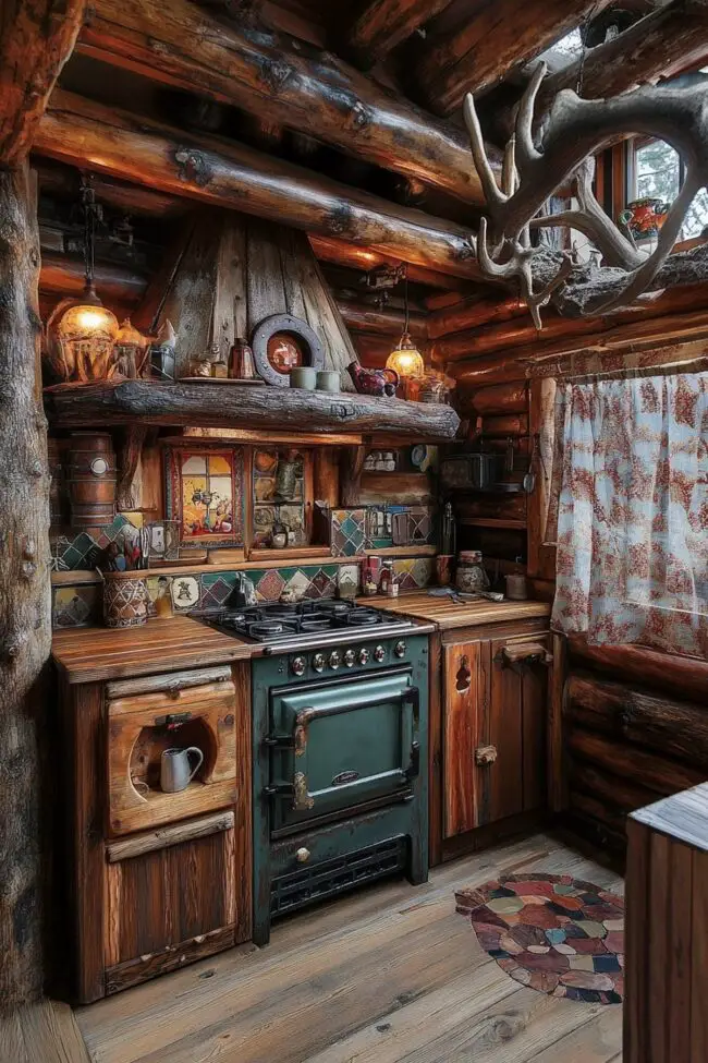 Charming Rustic Retreat for Cooking