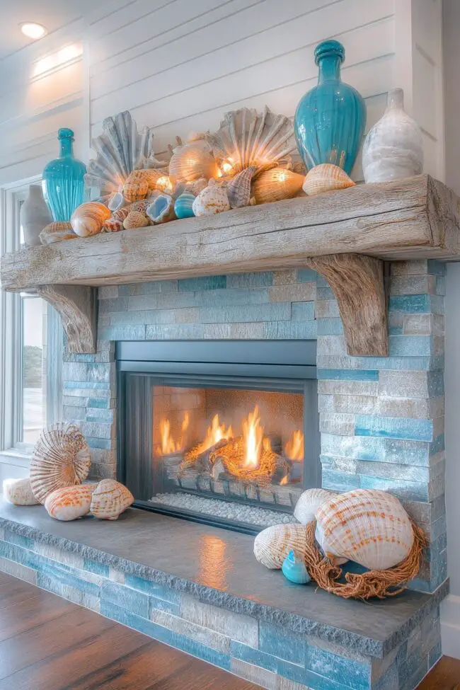 Seaside Serenity Mantle Accents