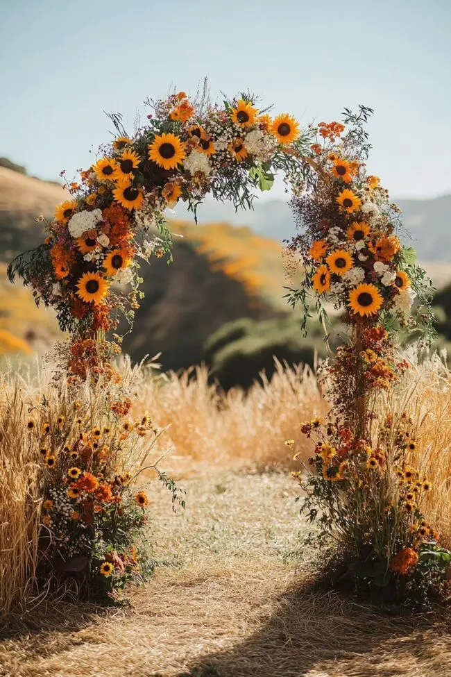 Radiant Archway in Sunny Meadow