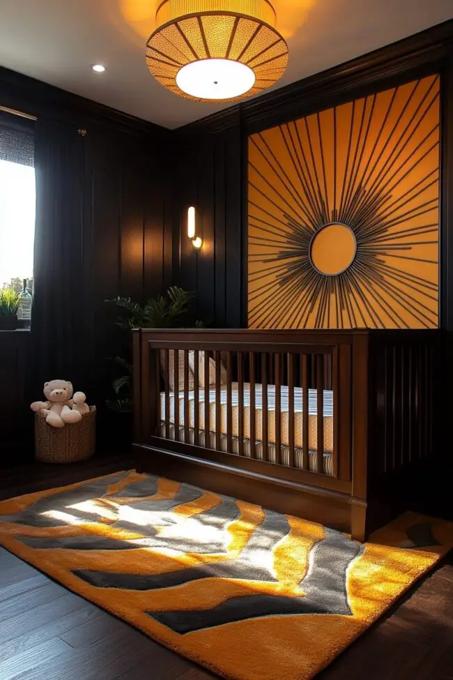 Chic Art Deco Nursery Design Ideas