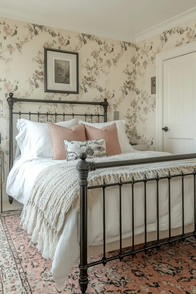 Victorian-Inspired Guest Bedroom