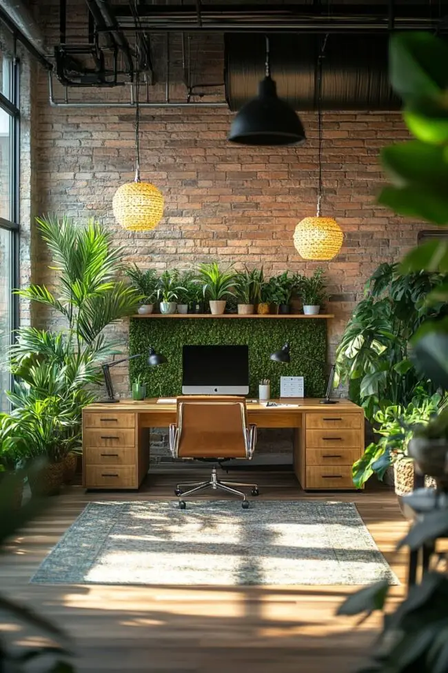 Green, Sustainable Workspace