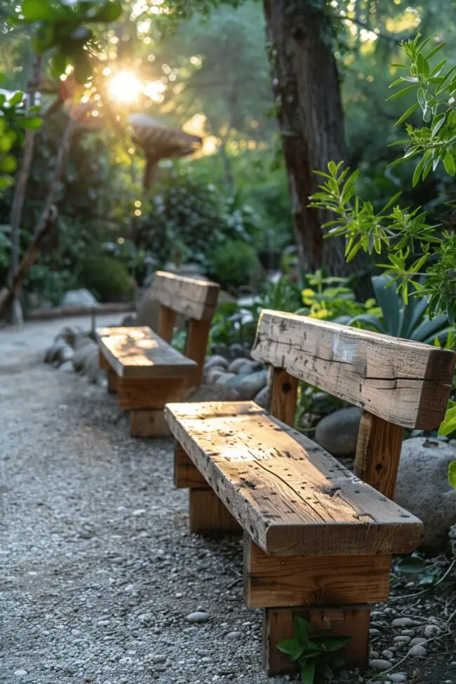 Rustic Timber Seating Solutions