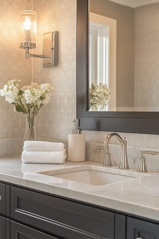 Powder Room Elegance