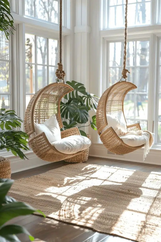 Eco-Friendly Jute Swinging Seats