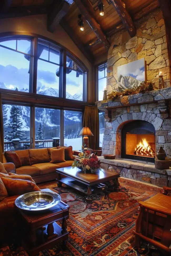 Luxe Alpine Retreat Vibes