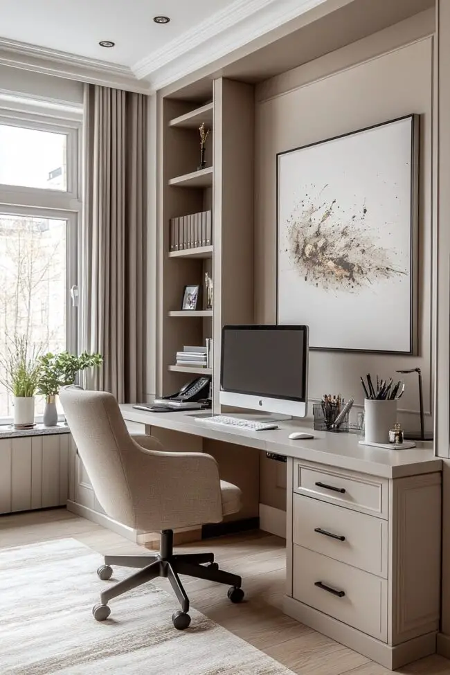 Sleek Modern Workspace