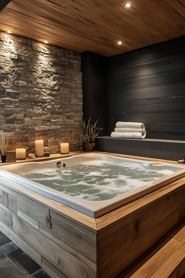 Zen Spa Retreat Bathroom