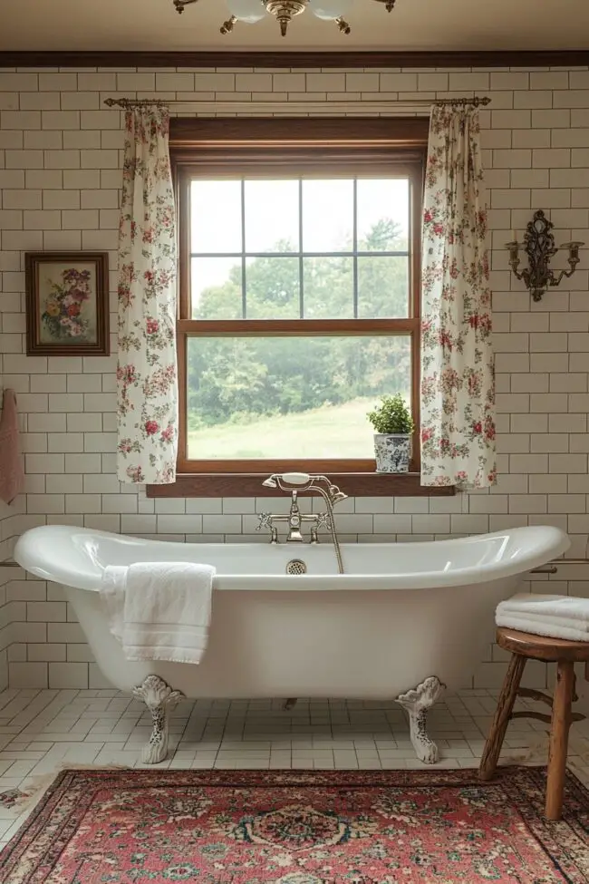 Timeless Clawfoot Bath Retreat