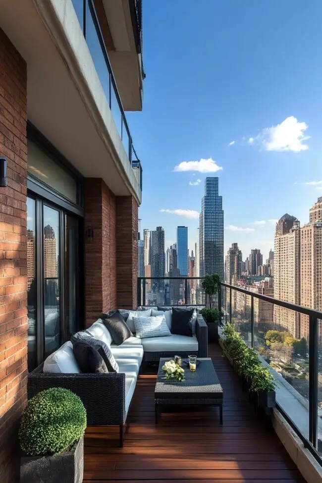 City Balcony Sanctuary