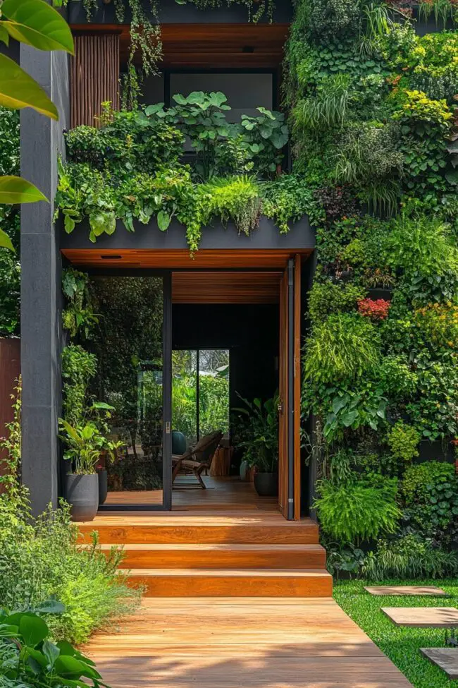 Vibrant Foliage and Vertical Gardens