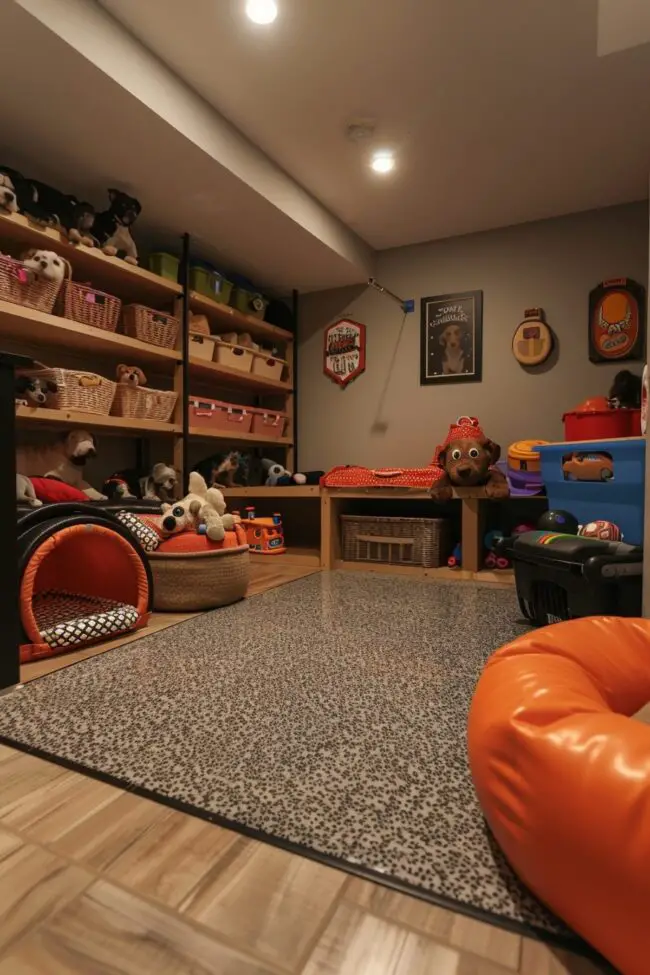 Pet-Friendly Play Space