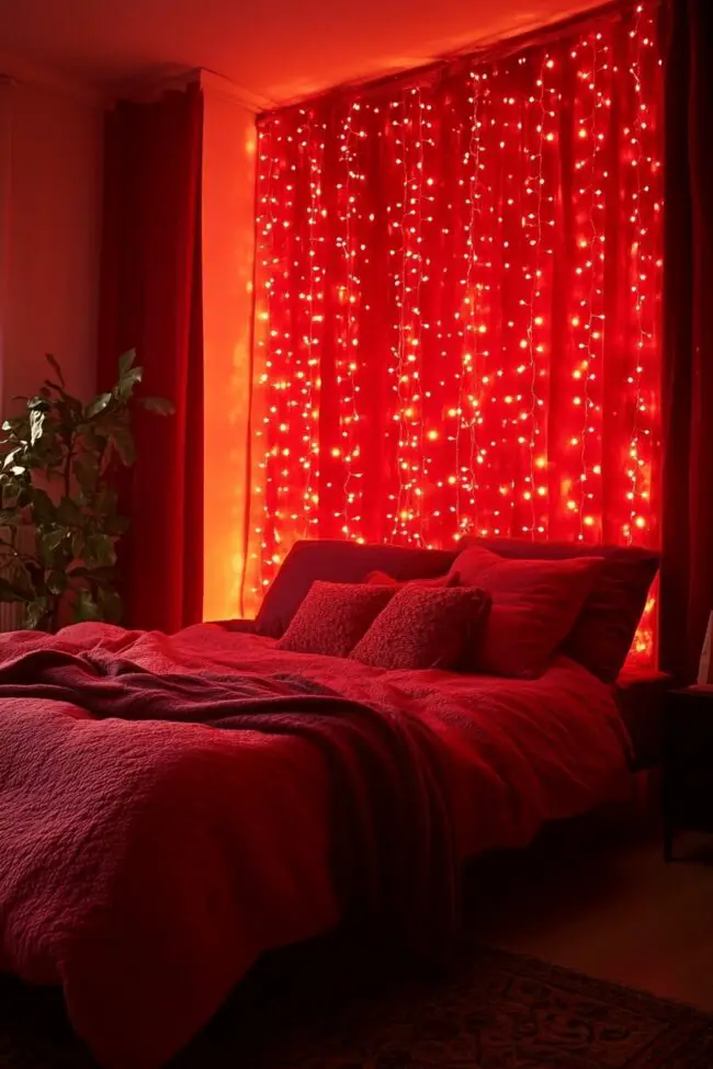 Romantic Red Illumination