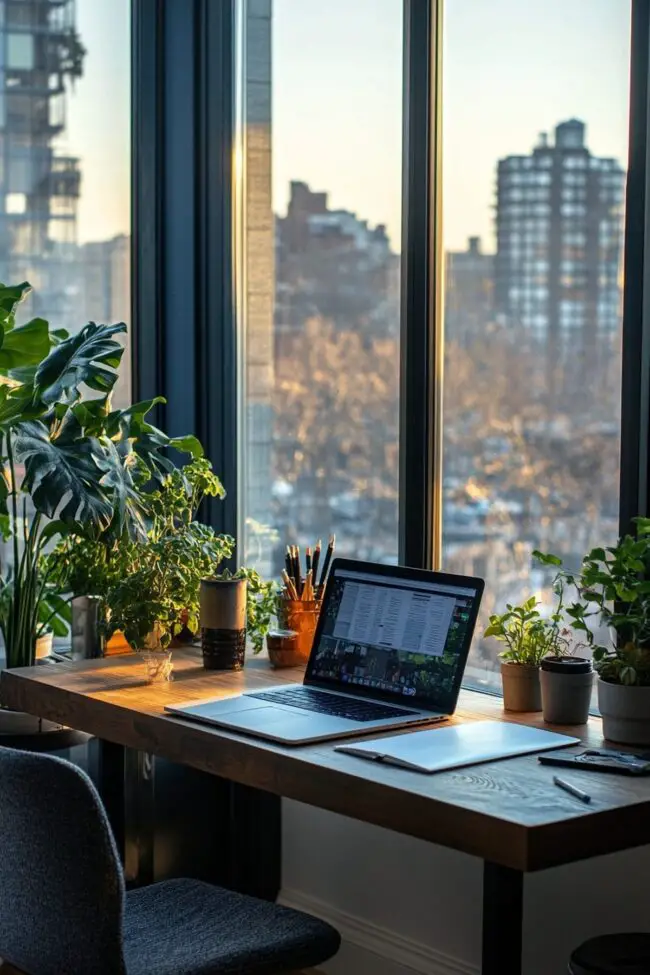 Innovative Workspace on Your Window Sill