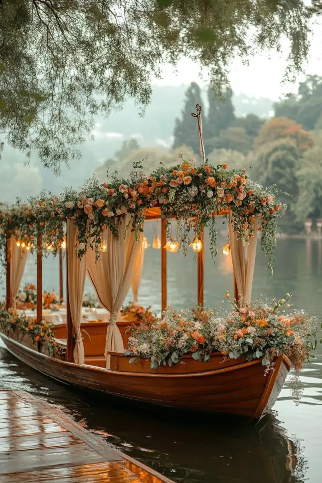 Charming Bohemian Wedding on the Water