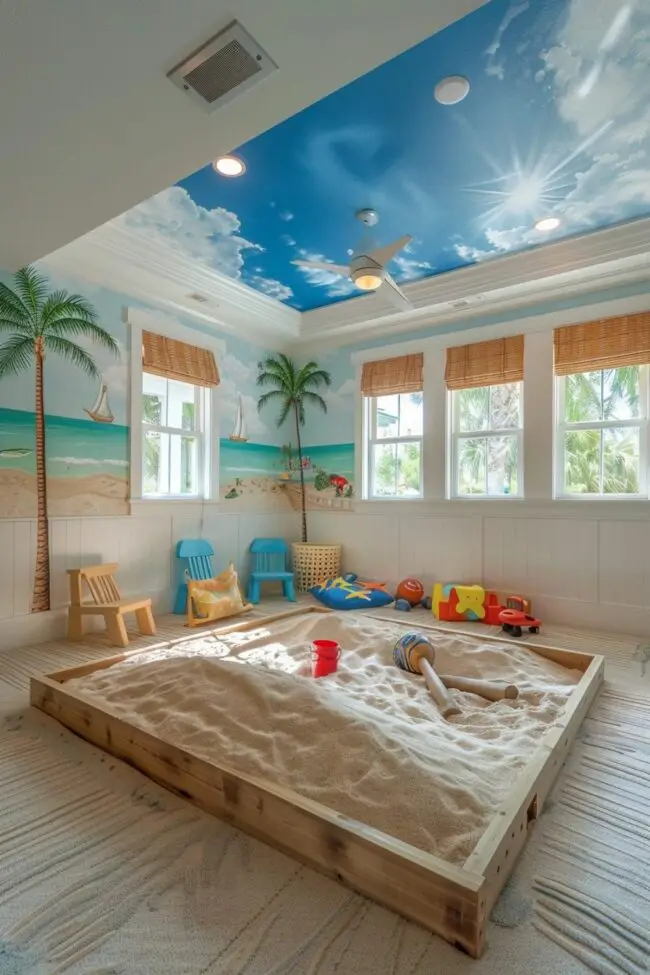 Tropical Beach Play Zone