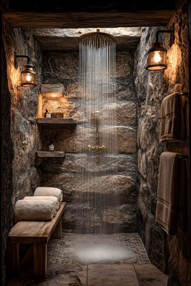 Natural Elegance in Showers