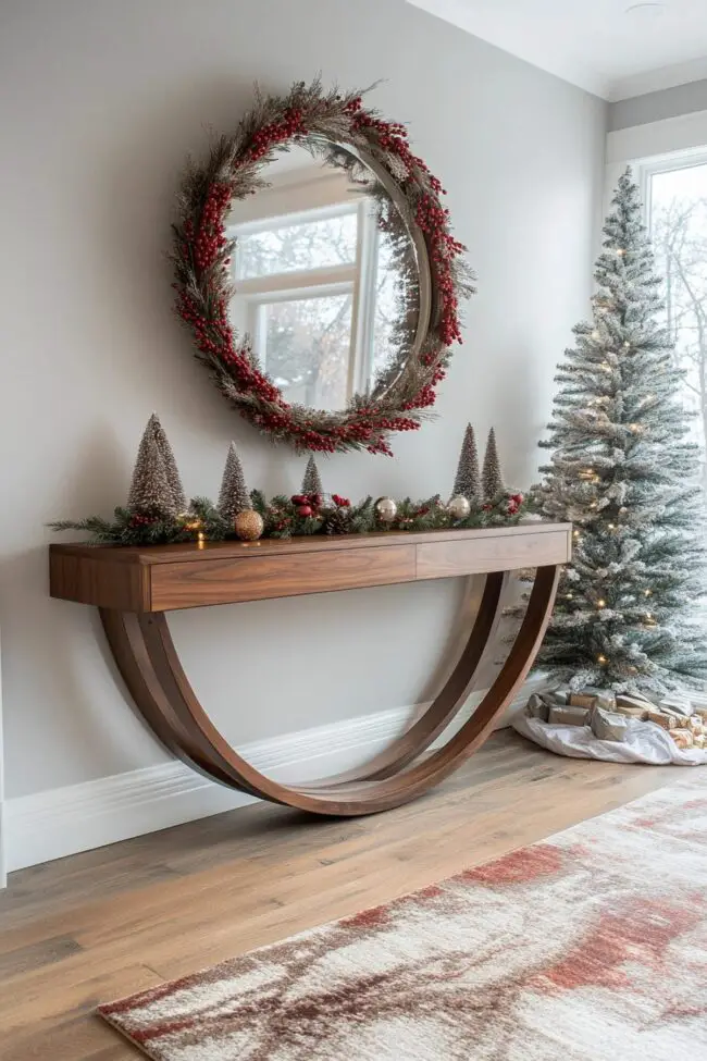 Stylish Holiday Entrance