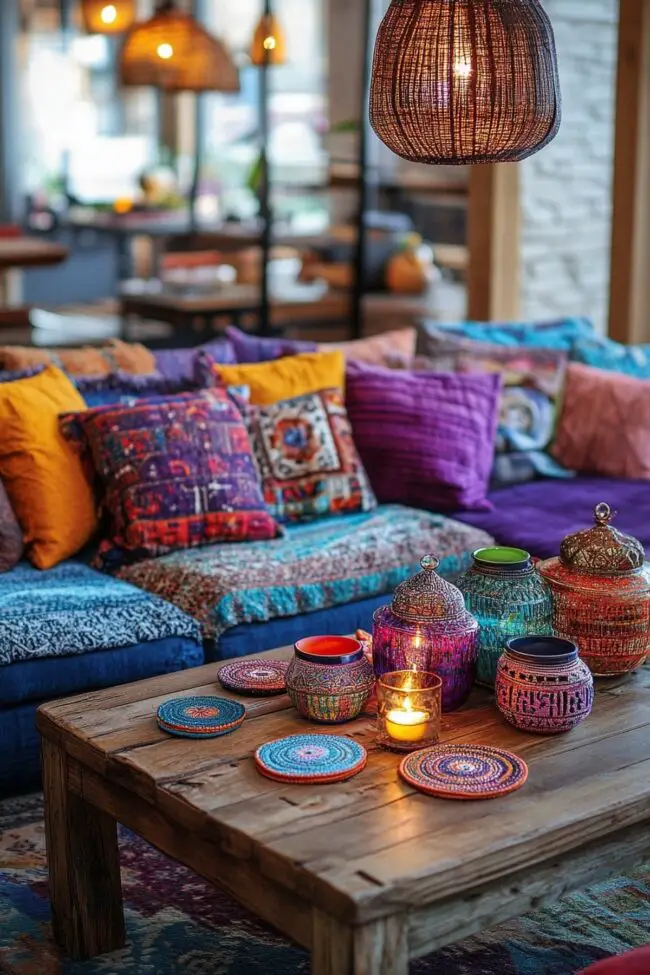 Bohemian Coffee Table Style