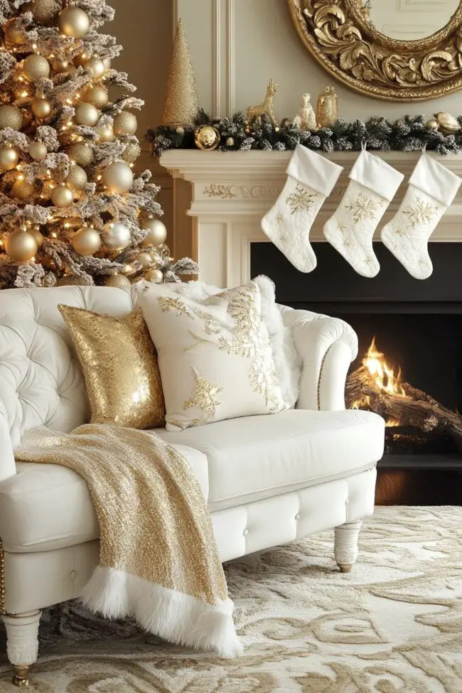 Glistening Gold Holiday Haven