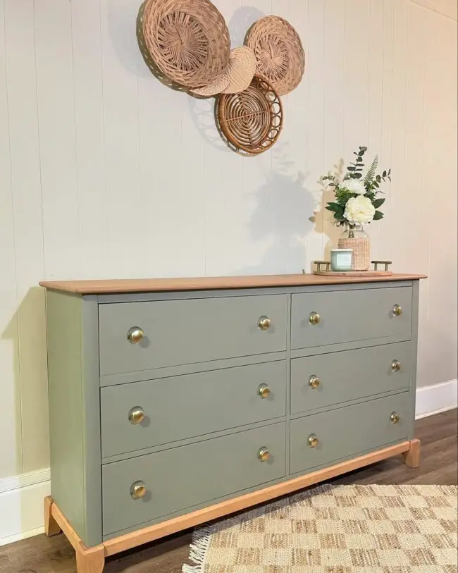 The Secret to a Perfectly Styled Boho Dresser