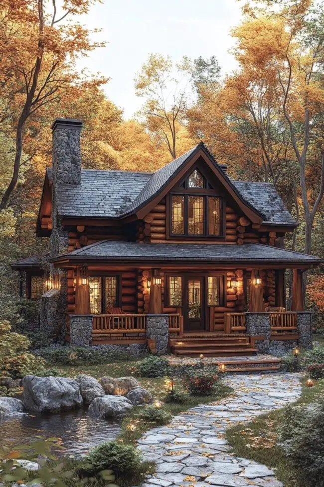 Charming Appeal of Log Cabins