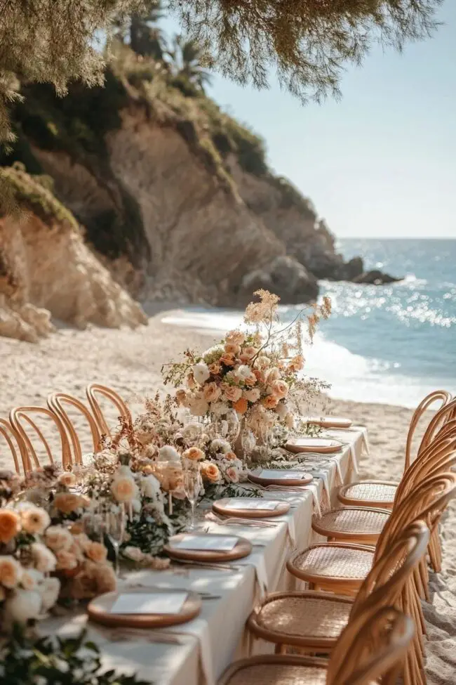 Coastal Boho Style Party Event