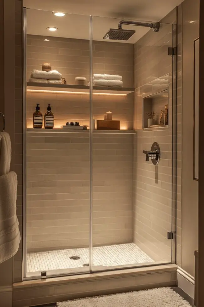 Efficient Shower Space Solutions